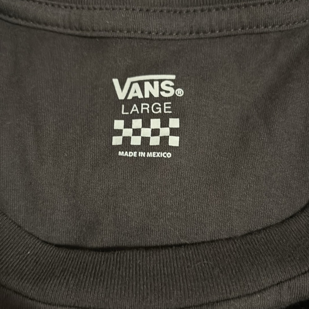 Womens L Black VANS Love Wins T Shirt - Picture 3 of 4